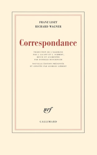 CORRESPONDANCE, de Franz Liszt | portada del libro