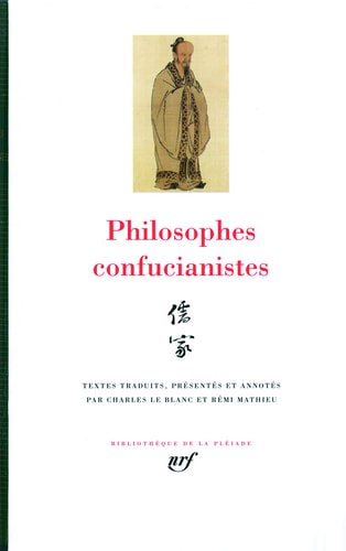PHILOSOPHES CONFUCIANIS, de Charles Le Blanc | portada del libro