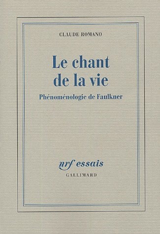 LE CHANT DE LA VIE, de Claude Romano | portada del libro
