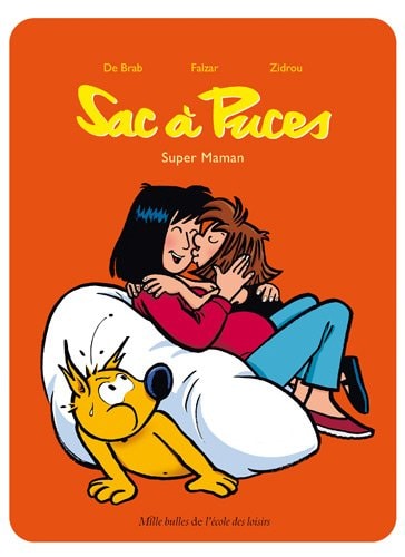 AC A PUCES SUPER MAMAN, de Carine De Brab | portada del libro