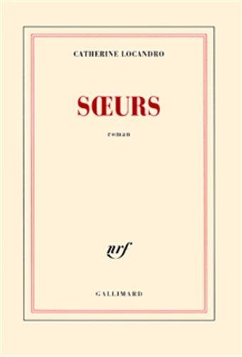 SOEURS, de Catherine Locandro | portada del libro