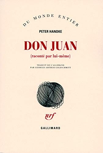 DON JUAN, de Peter Handke | portada del libro