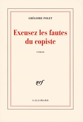 Excusez les fautes du copiste, de Polet | portada del libro