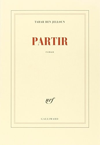 Partir, de Tahar Ben Jelloun | portada del libro