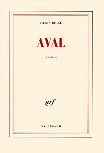 AVAL, de Denis Rigal | portada del libro