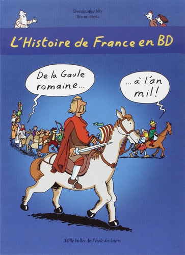 L'Histoire de France en BD, de Dominique Joly | portada del libro