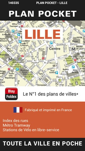 LILLE PLAN POCKET 2023, de BLAY-FOLDEX | portada del libro