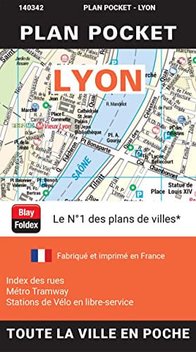 LYON PLAN POCKET 2023, de BLAY-FOLDEX | portada del libro