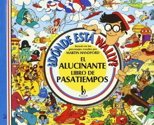 ALUCINANTE LIBRO PASATIEMPOS WAL | portada del libro