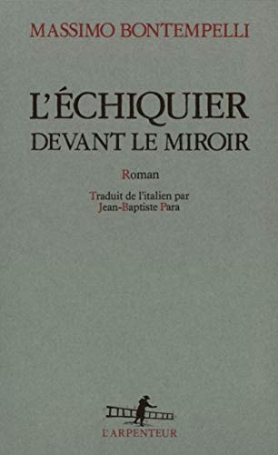 L'ECHIQUIER DEVANT LE MIROIR, de Massimo Bontempelli | portada del libro