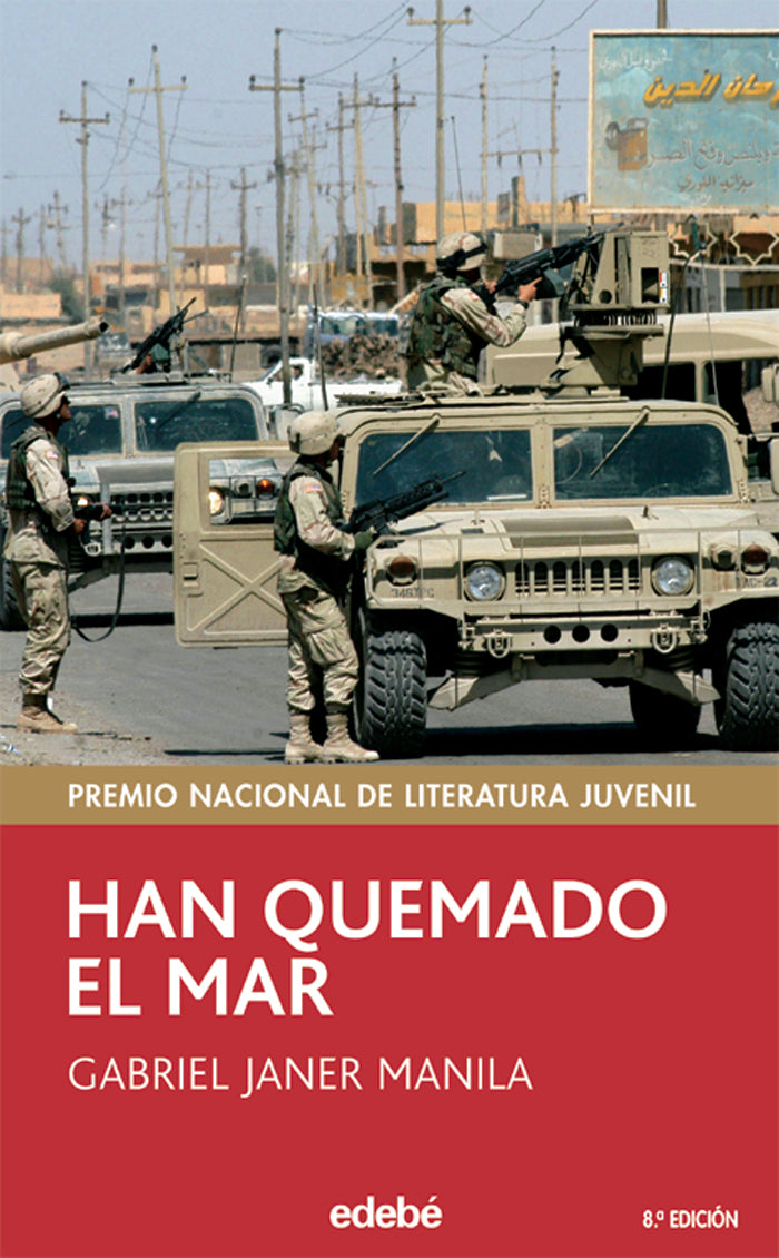 Han quemado el mar, de GABRIEL JANER MANILA | portada del libro