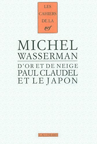 PAUL CLAUDEL ET LE JAPON, de Wasserman | portada del libro