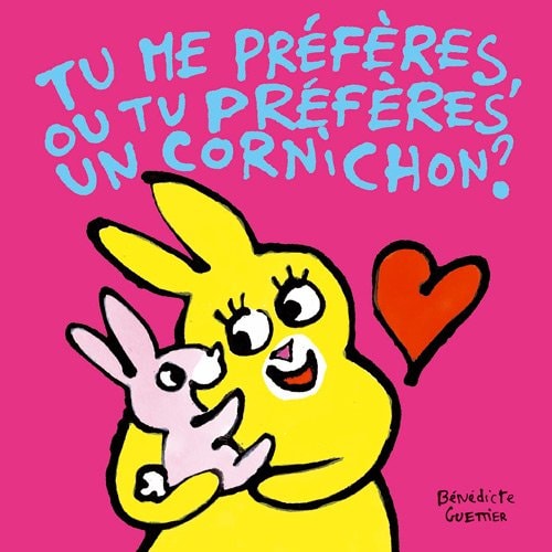 U ME PREFERES, OU TU PREFERES, de Bénédicte Guettier | portada del libro