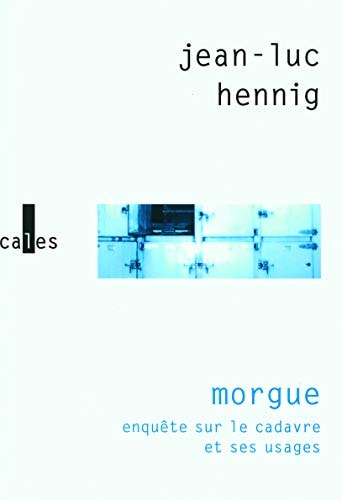 MORGUE, de Jean-Luc Hennig | portada del libro