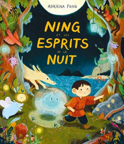 ING ET LES ESPRITS DE LA NUIT, de Adriena Fong | portada del libro