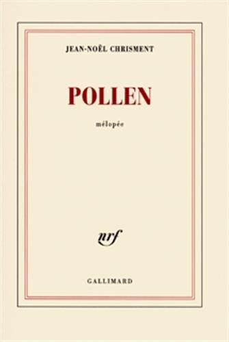 POLLEN, de Jean-Noël Chrisment | portada del libro
