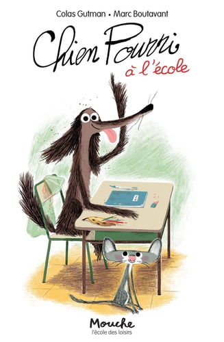 CHIEN POURRI A L'ECOLE, de Colas Gutman | portada del libro
