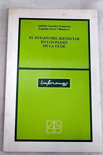 Estado de bienestar en los pa¡ses de la OCDE, el, de GONZALEZ TEMPRANO | portada del libro