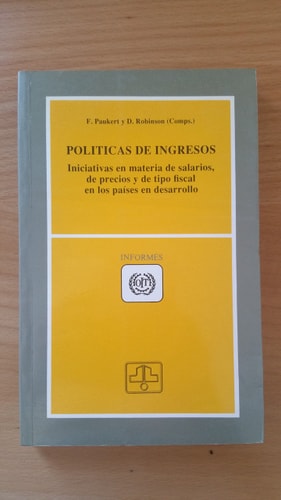 Pol¡tica de ingresos, de Felix Paukert | portada del libro