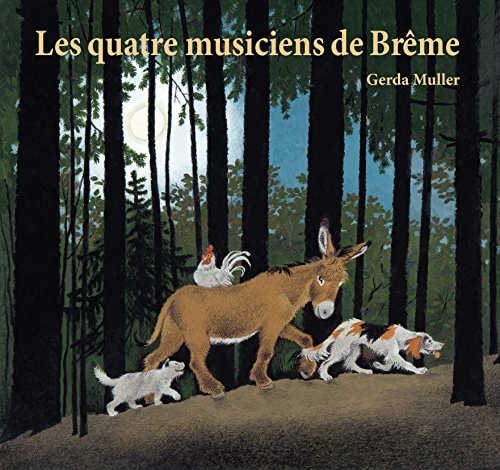 ES QUATRE MUSICIENS DE BREME, de Gerda Muller | portada del libro