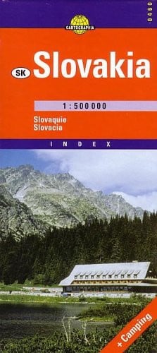 MAPA CARTOGRAFIA ESLOVAQUIA, de SIN AUTOR | portada del libro