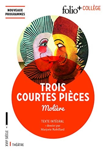 TROIS COURTES PIECES, de Molière | portada del libro