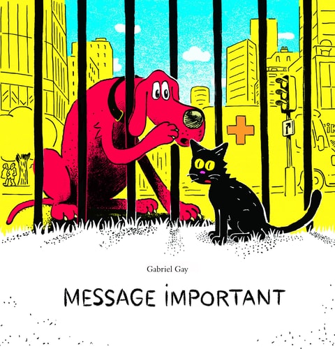 ESSAGE IMPORTANT, de Gabriel Gay | portada del libro