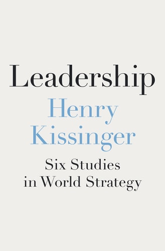 LEADERSHIP, de Henry Kissinger | portada del libro