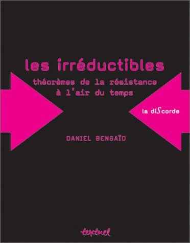 LES IRREDUCTIBLES, de Bensaid | portada del libro