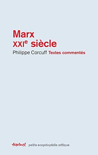 MARX XXIE SIECLE, de Philippe Corcuff | portada del libro