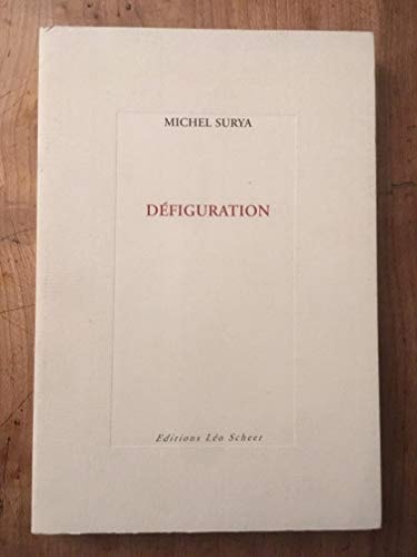 EFIGURATION, de surya michel | portada del libro