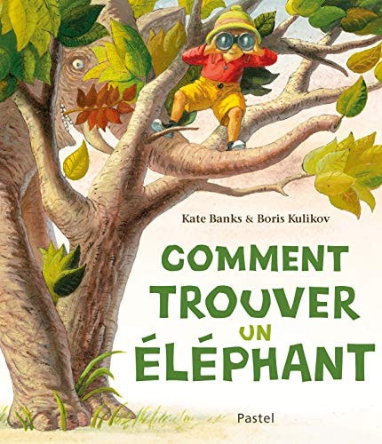 OMMENT TROUVER UN ELEPHANT, de Kate Banks | portada del libro