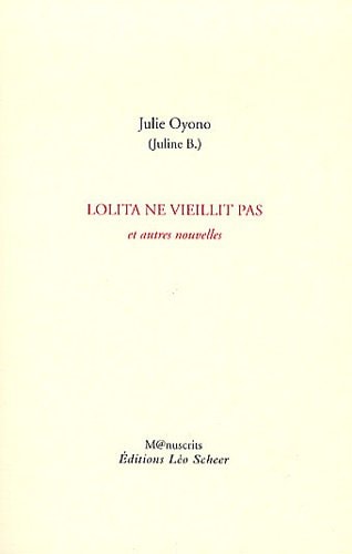 OLITA NE VIEILLIT PAS, de Julie Oyono | portada del libro