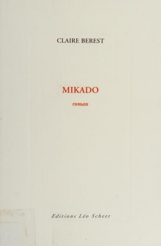 IKADO, de Claire Berest | portada del libro