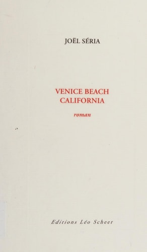 ENICE BEACH CALIFORNIA, de Joël Séria | portada del libro