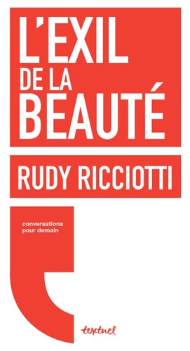 L'EXIL DE LA BEAUTE, de Rudy Ricciotti | portada del libro