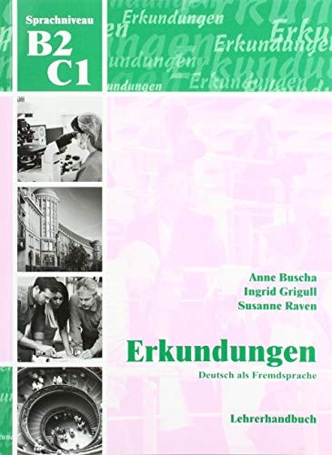 Erkundungen Lehrerhandbuch B2/C1, de Anne Buscha | portada del libro