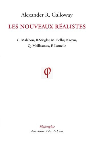 ES NOUVEAUX REALISTES, de Alexander R. Galloway | portada del libro