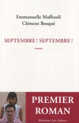 EPTEMBRE ! SEPTEMBRE !, de Emmanuelle Maffesoli | portada del libro