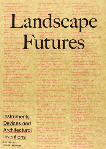 Landscape futures, de Manaugh | portada del libro
