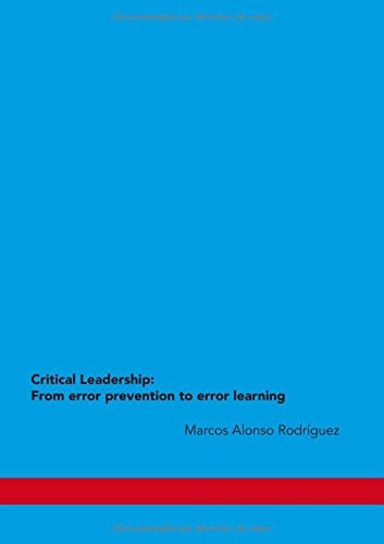 Critical leadership, de ALONSO RODRIGUEZ | portada del libro