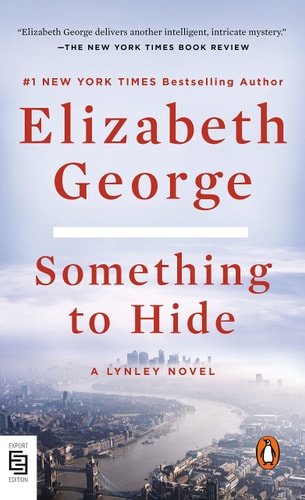 SOMETHING TO HIDE, de Elizabeth George | portada del libro