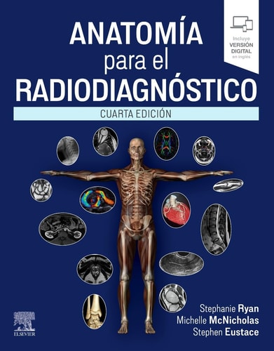 ANATOMIA PARA EL RADIODIAGNOSTICO 4ª ED, de RYAN | portada del libro