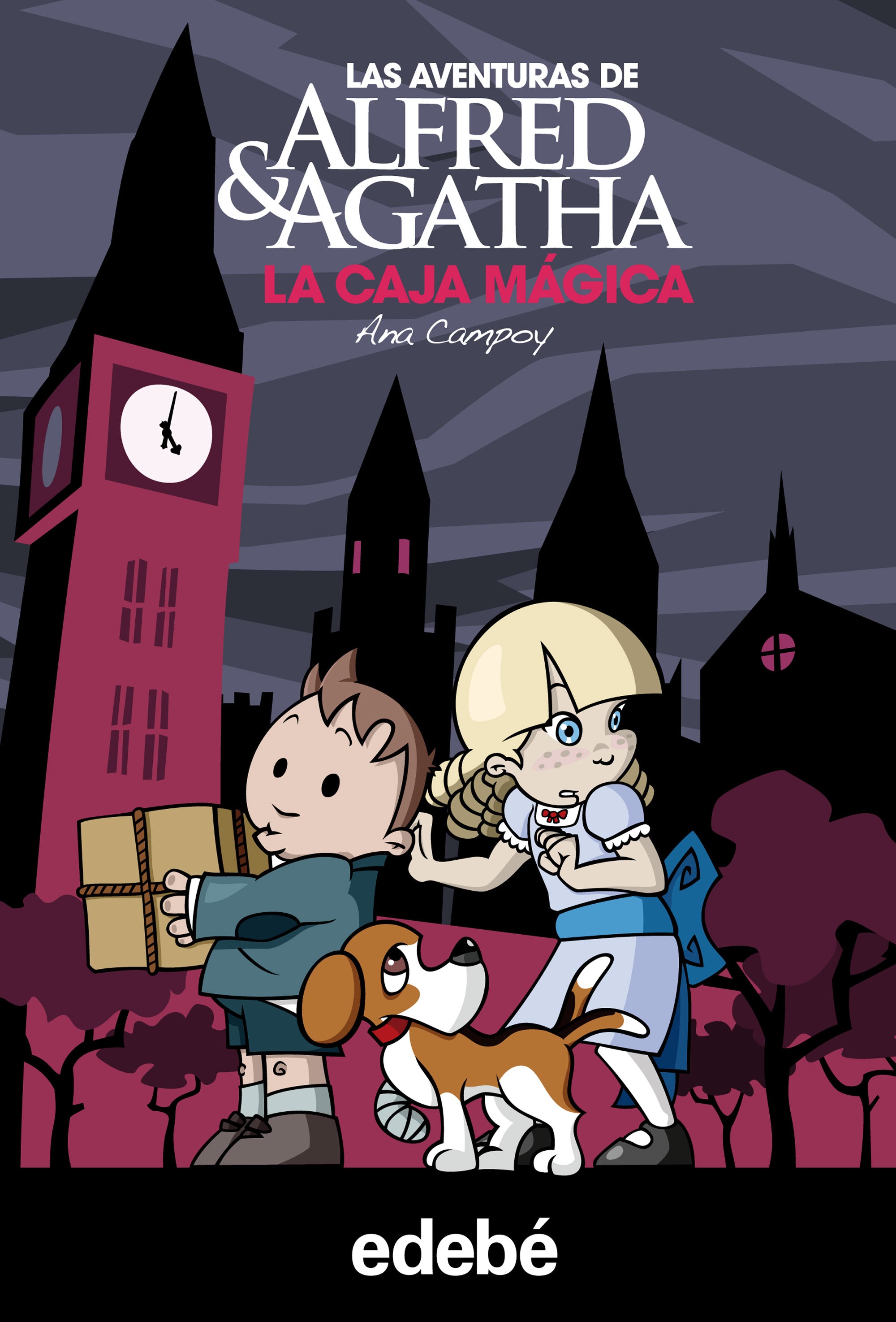CAJA MAGICA,LA AVENTURAS ALFRED & AGATHA, de CAMPOY | portada del libro