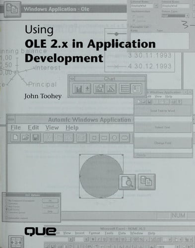 USING OLE 2.X APPLICATION DEVELOP, de TOHEEY | portada del libro