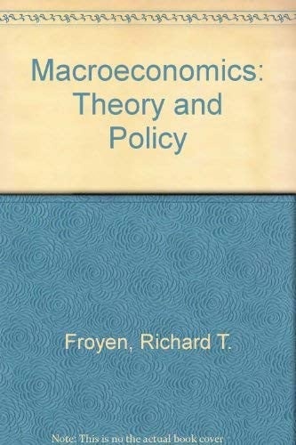 MACROECONOMICS THEORIES POLICIES, de FROYEN | portada del libro