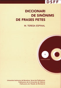 Diccionari de sinònims de frases fetes, de AA.VV. | portada del libro
