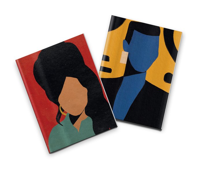 PACK 2 CUADERNOS COSIDOS COCO DAVEZ AMY Y GRACE, de CODO DAVEZ | portada del libro