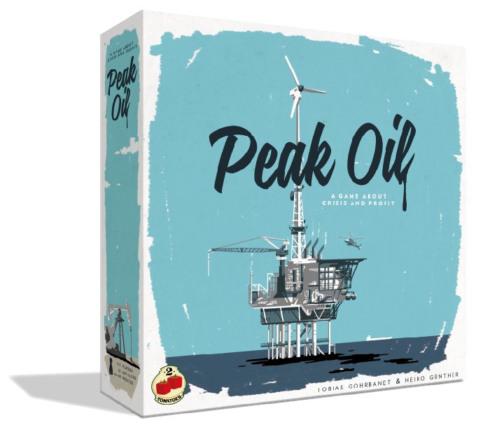 JUEGO DE MESA PEAK OIL | portada del libro