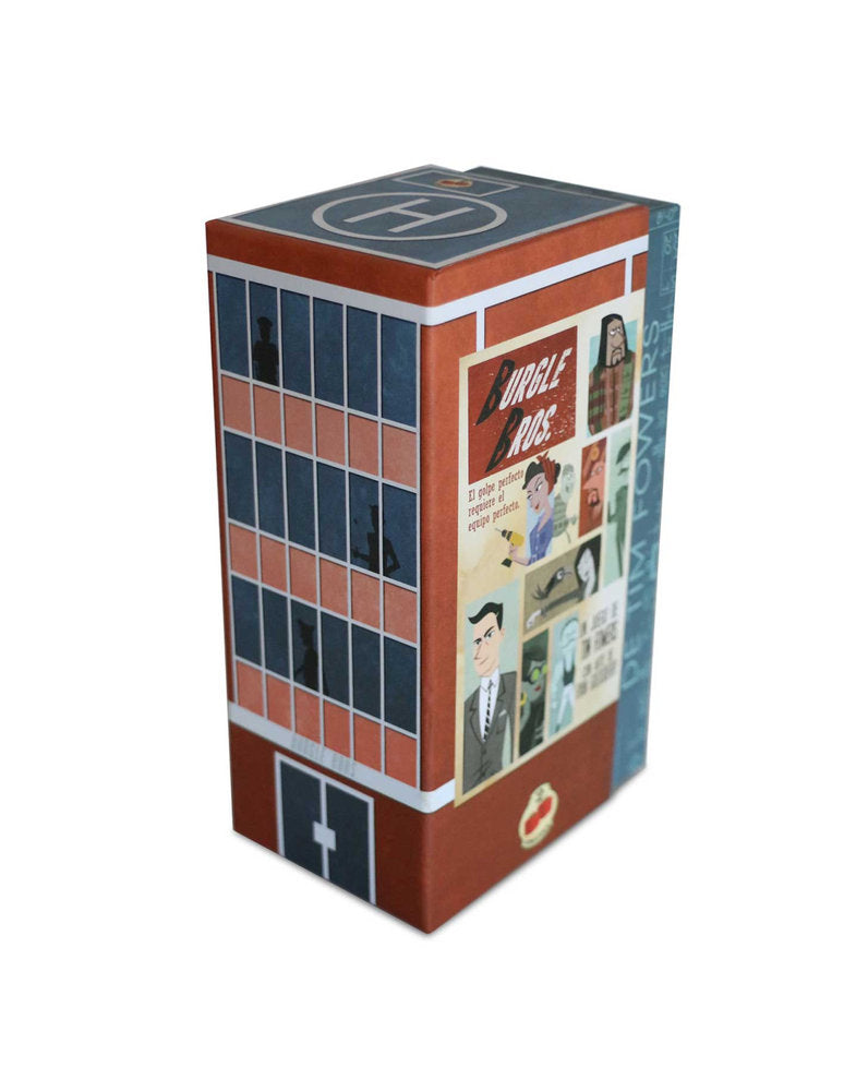 JUEGO DE MESA BURGLE BROS | portada del libro